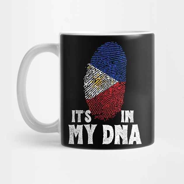 Philippine Flag Fingerprint My DNA by c1337s